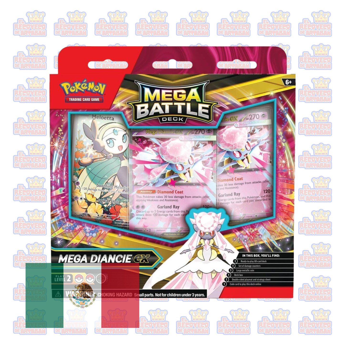 En Español - Pokémon TCG: Mega Battle Deck (Mega Gengar ex / Mega Diancie ex)