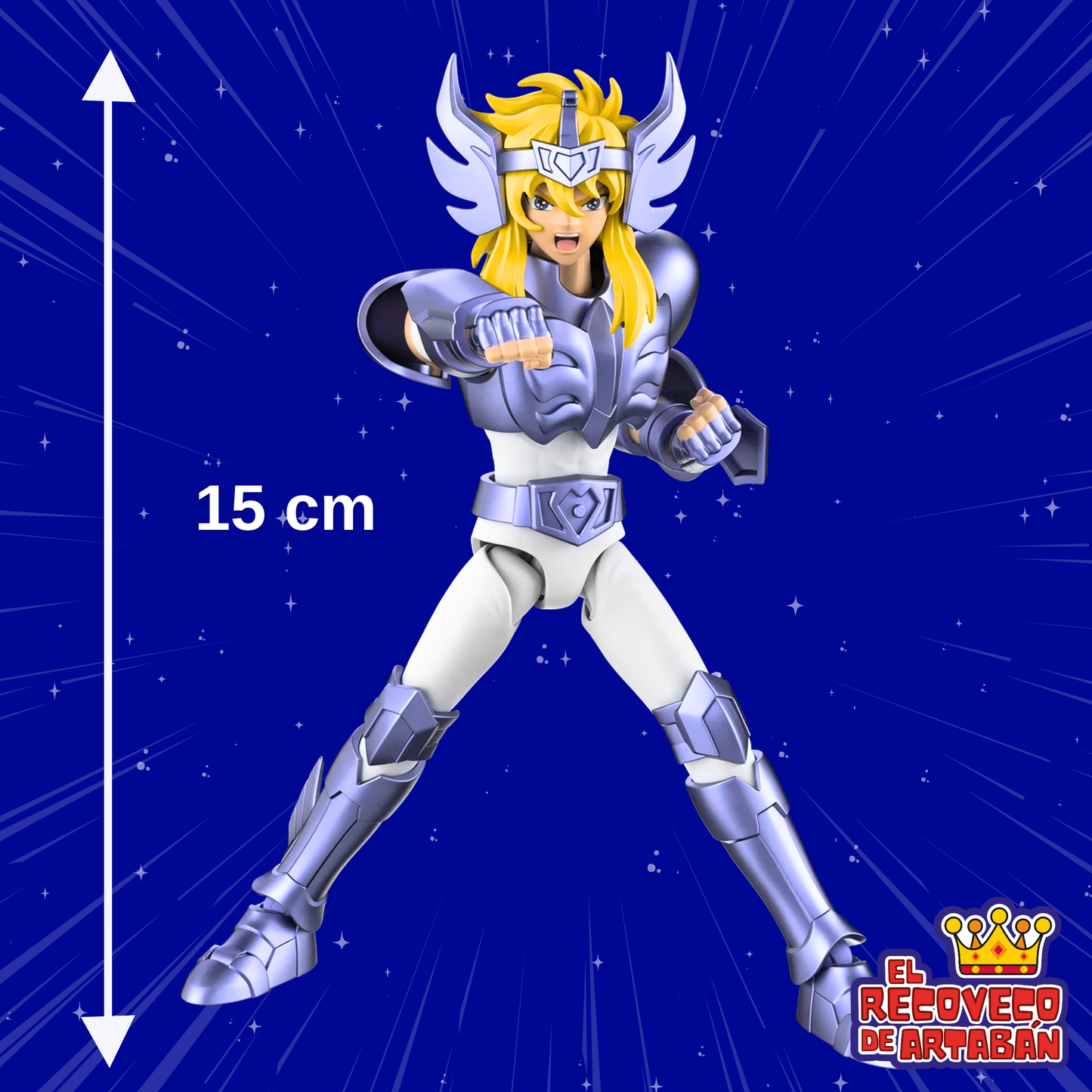 Blokees Saint Seiya Champion Class: Hyoga de Cisne Manga Setting