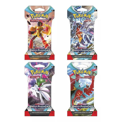 EN ESPAÑOL Pokémon TCG 1 Sleeved Booster Brecha Paradójica (Paradox Rift) en español