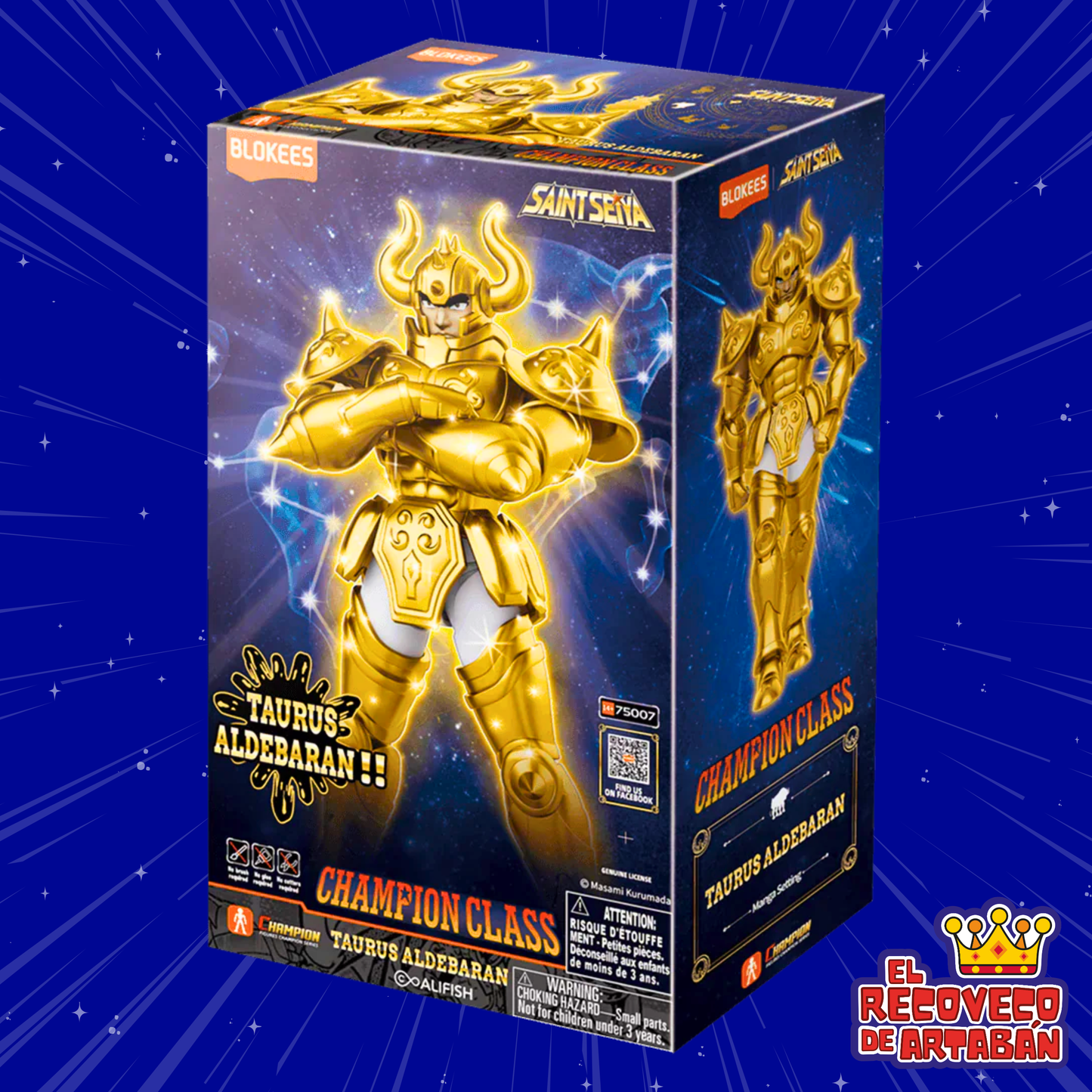 Blokees Saint Seiya Champion Class: Aldebarán de Tauro Manga Setting