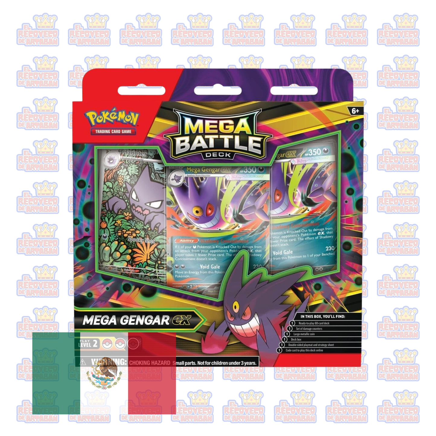 En Español - Pokémon TCG: Mega Battle Deck (Mega Gengar ex / Mega Diancie ex)