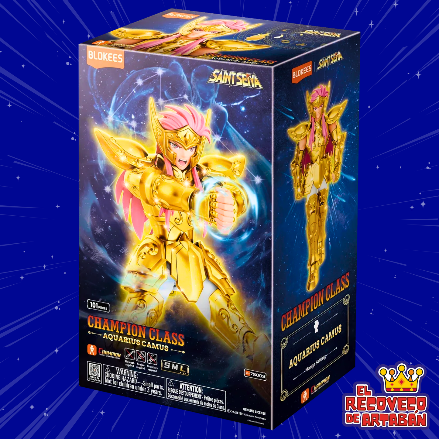 Blokees Saint Seiya Champion Class: Camus de Acuario Manga Setting