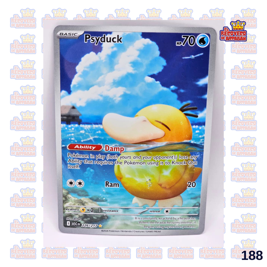 Psyduck Ascended Heroes Illustration Rare 226/217
