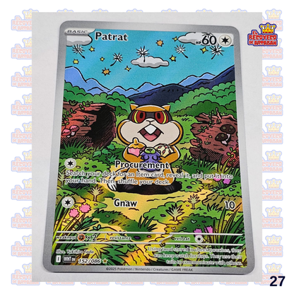 Patrat White Flare Illustration Rare 152/086