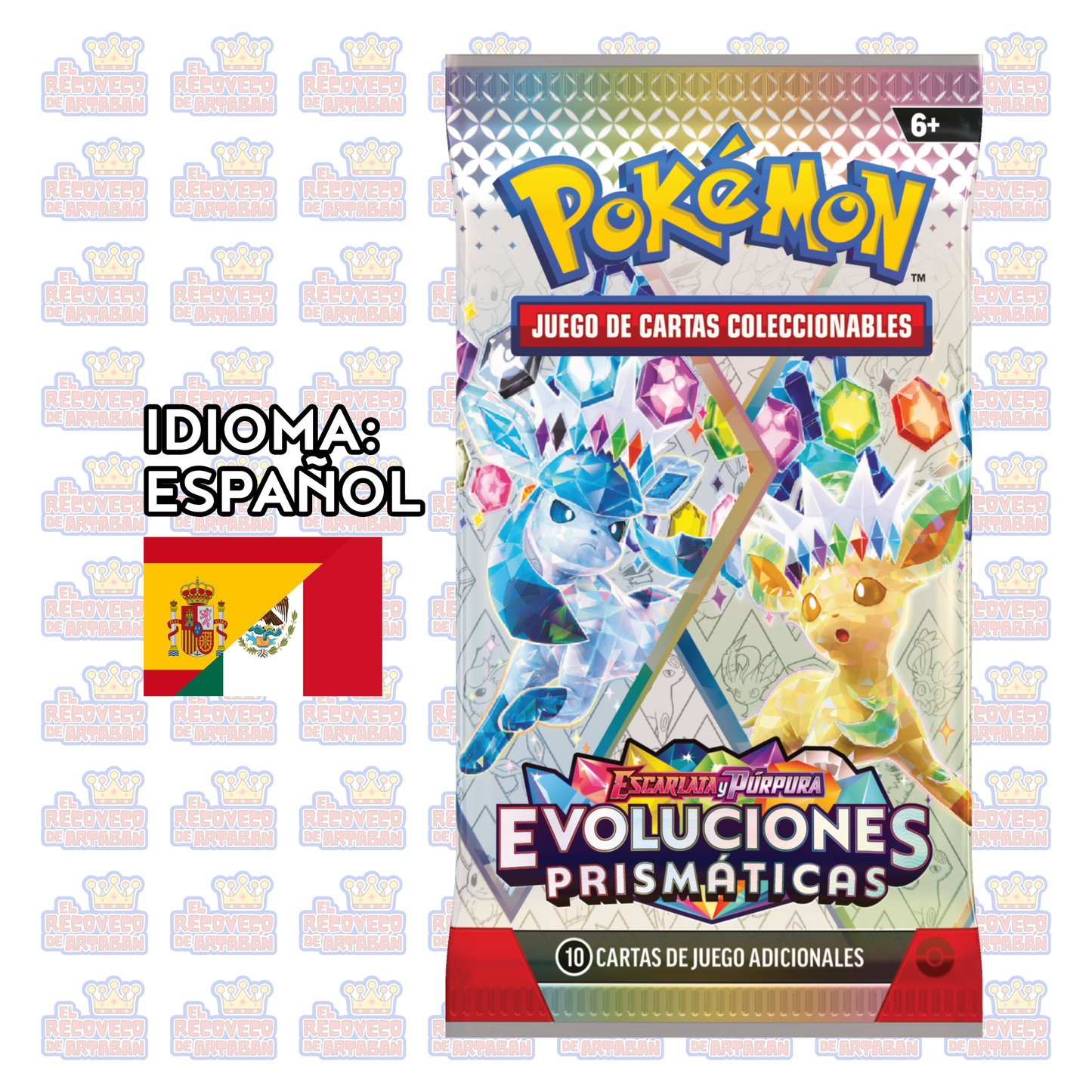 Sobre Suelto Evoluciones prismaticas en Español - Pokémon TCG