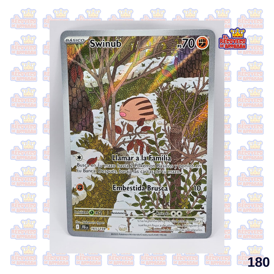 Swinub Journey Together Illustration Rare 165/159