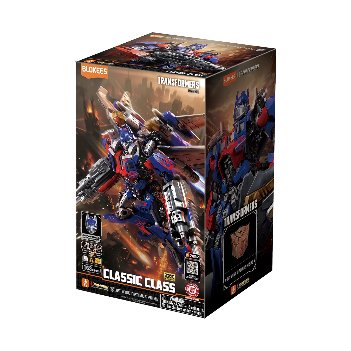 Figura BLOKEES - Transformers DX Classic Class 21 | Jet Wing Optimus Prime