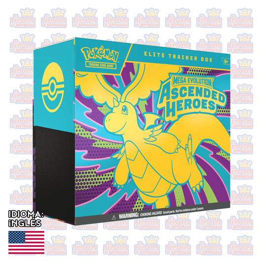 Pokémon TCG: Mega Evolution — Ascended Heroes Elite Trainer Box en Inglés