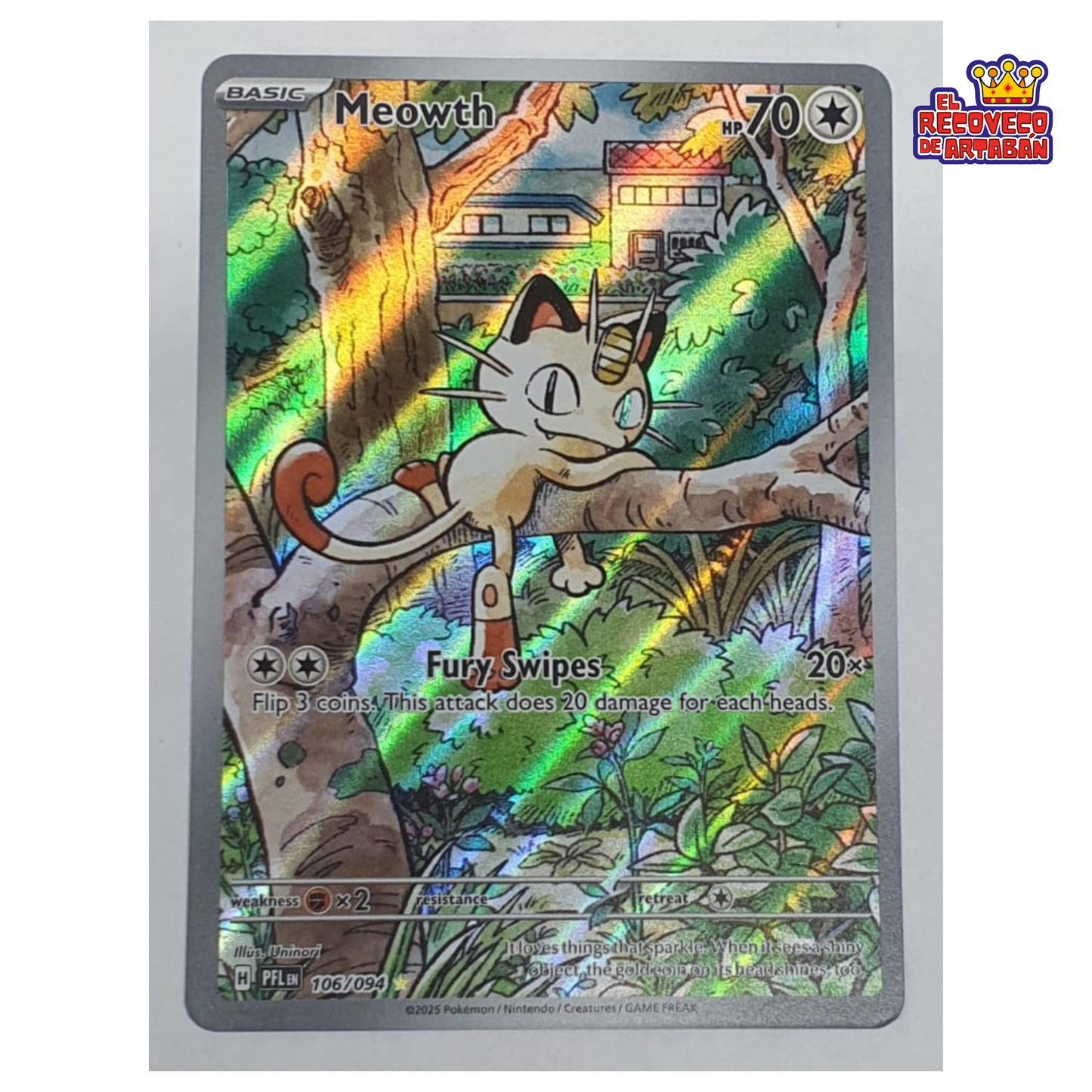 Pokémon TCG - Meowth (106/094)