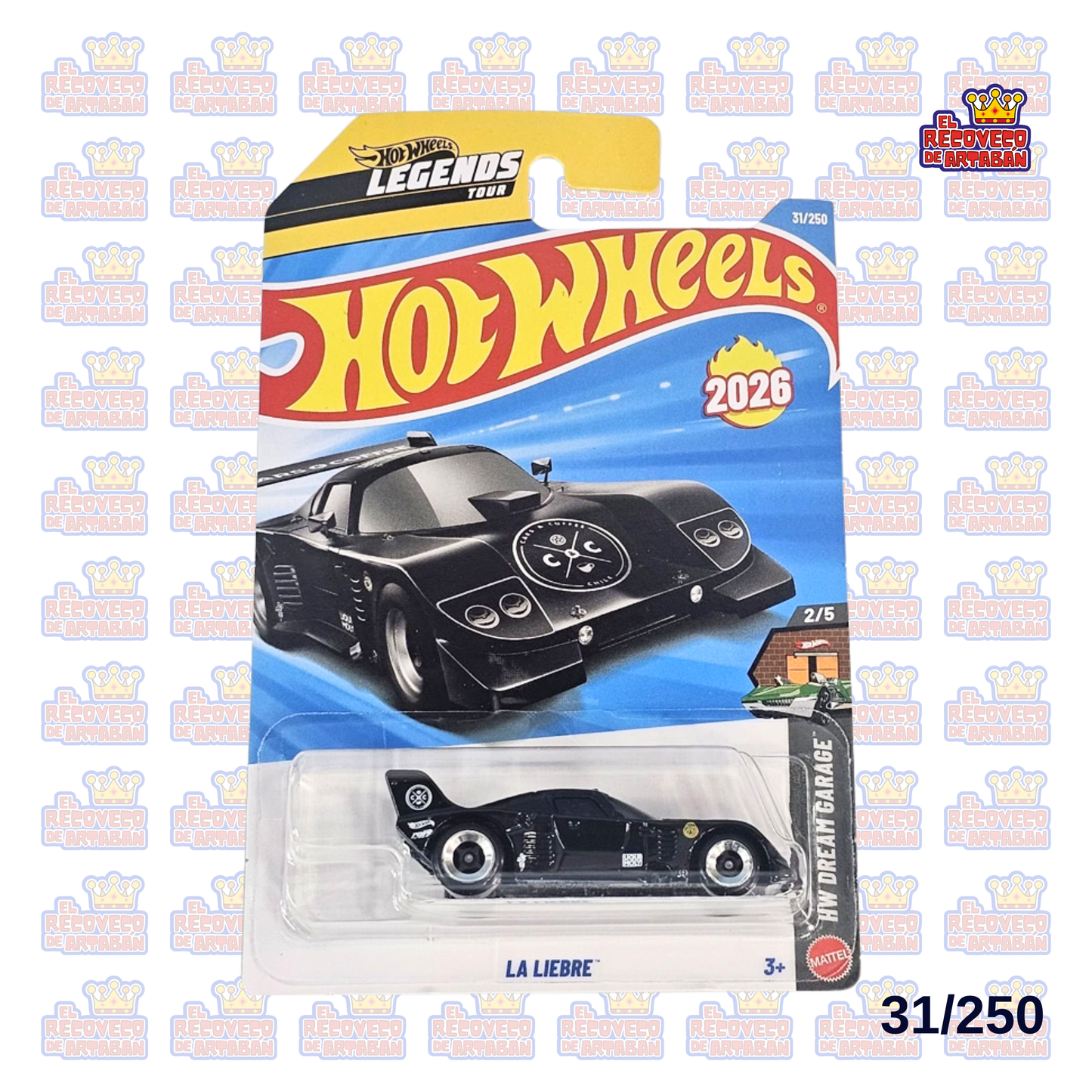 Hot Wheels 2026 Blister Largo – Modelos de Lotes A, B Y C (Números 1 a 50)