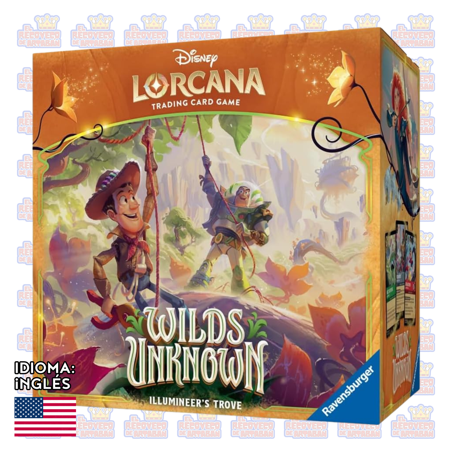 Lorcana TCG: Wilds Unknown Illumineer’s Trove (Versión en Inglés)