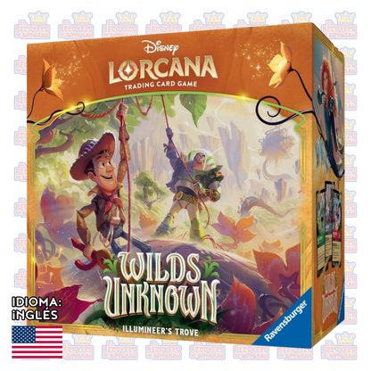 Lorcana TCG: Wilds Unknown Illumineer’s Trove (Versión en Inglés)
