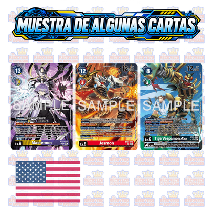 Sobre Individual - Digimon Card Game – Hackers' Slumber (BT-23) | En Inglés