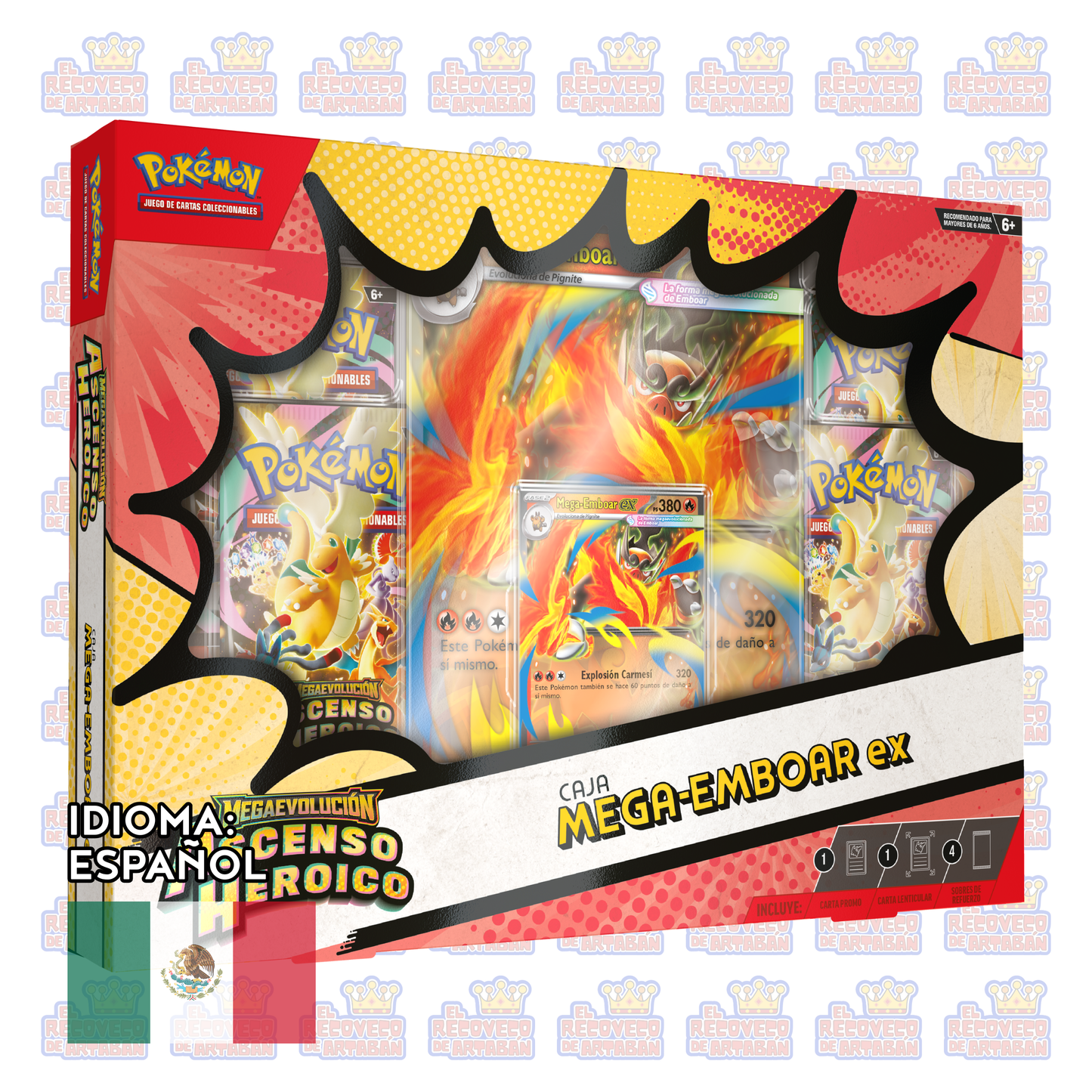 Pokémon TCG: Mega Evolution—Ascended Heroes Mega Box (En Español)