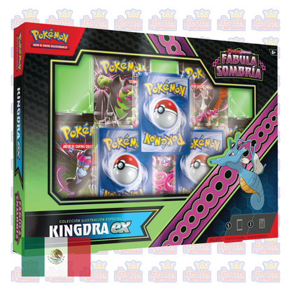 En Español Pokémon TCG: Colección Ilustración Especial Greninja ex / Kingdra ex