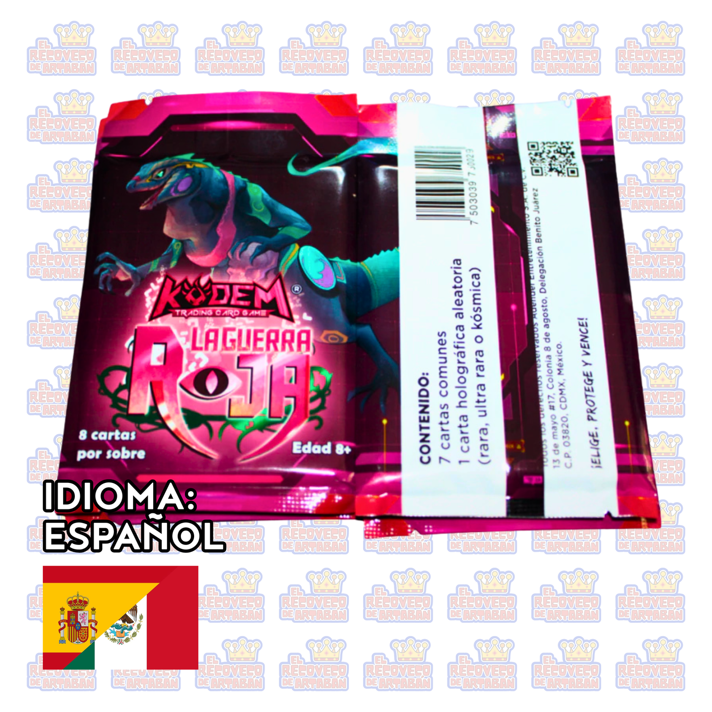 KÓDEM TCG – Guerra Roja (Booster Pack) [Español]