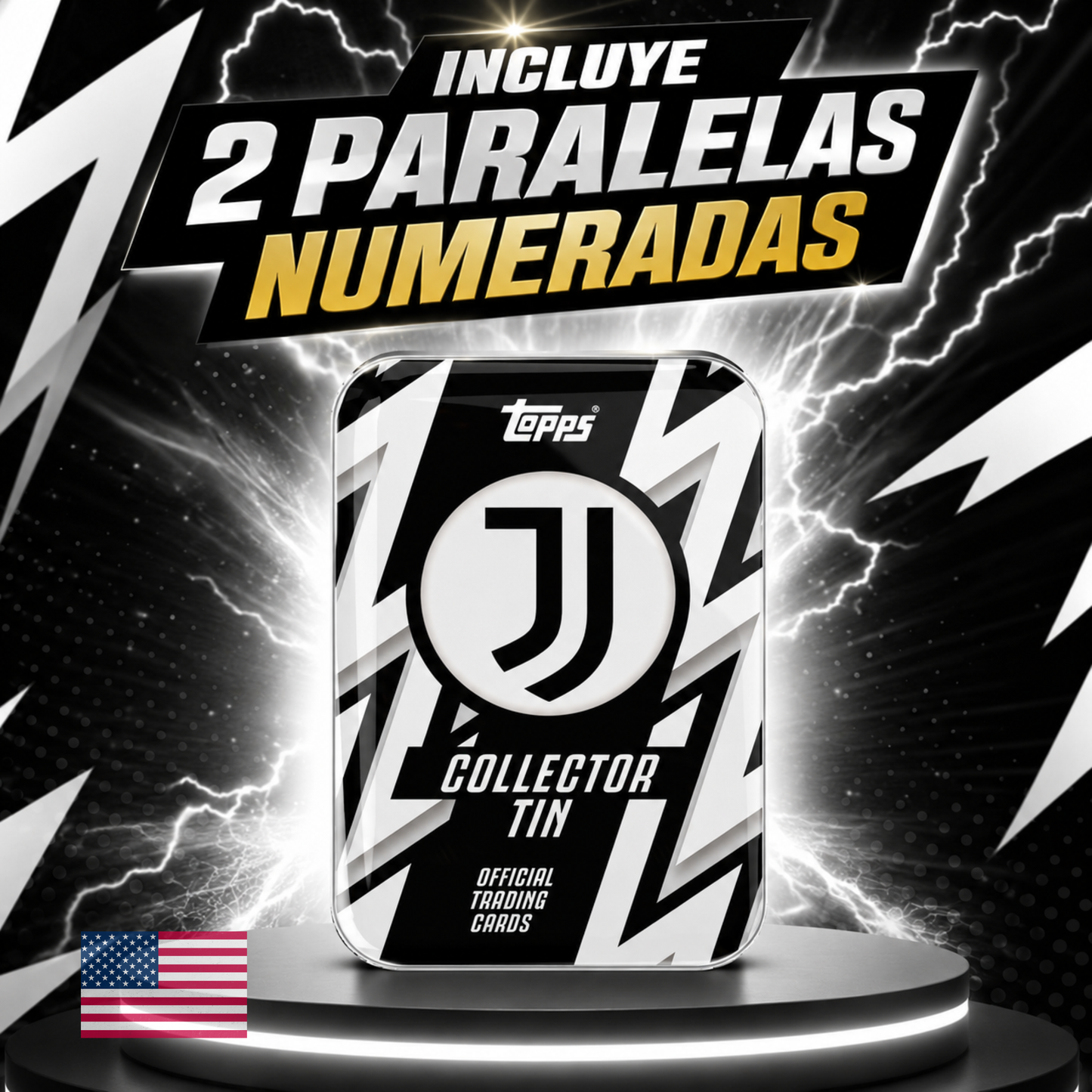 Topps Soccer Club Sets: Collector Tin – Juventus