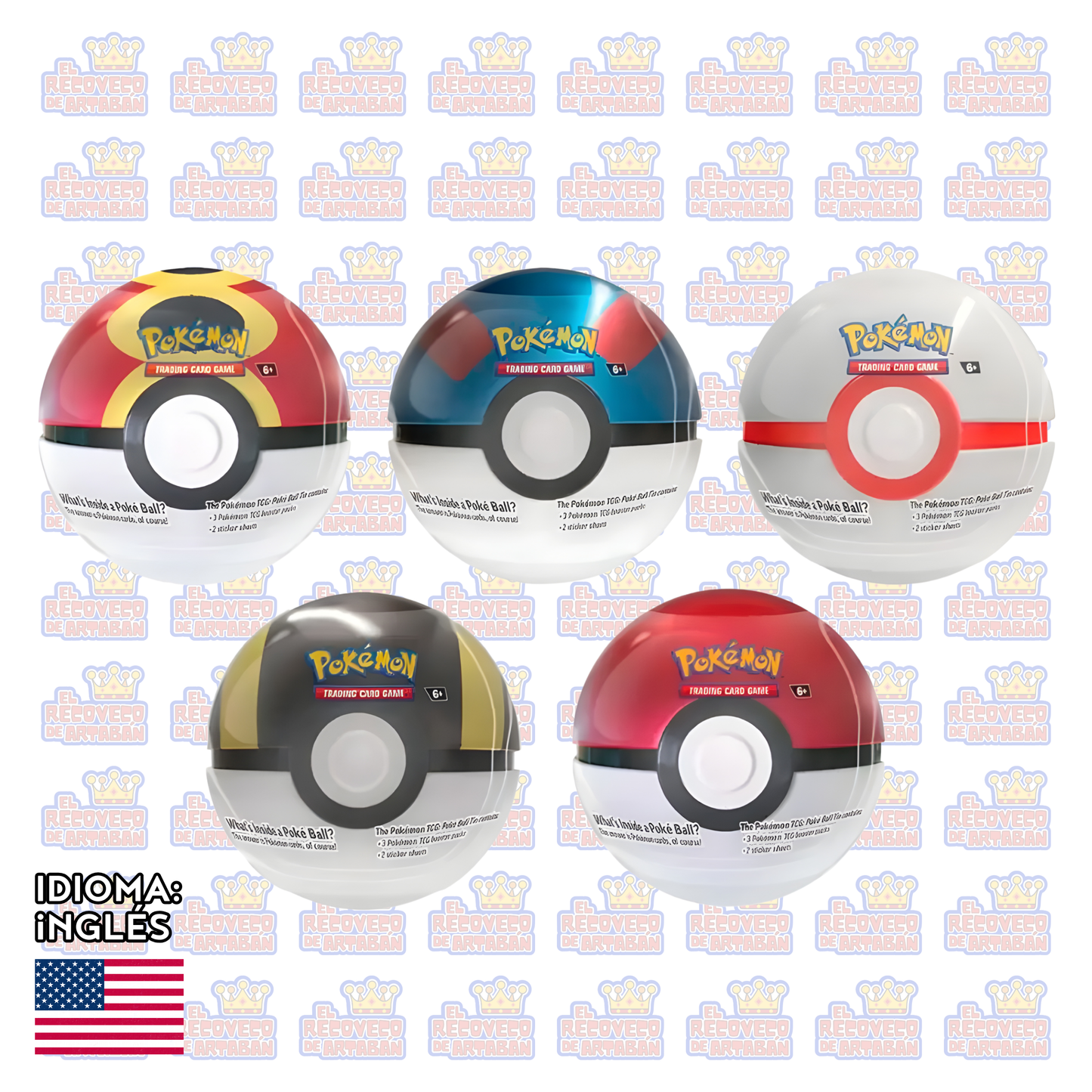 Pokemon TCG: Pokeball Tin Q4 2025 En Ingles