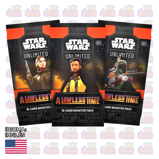Star Wars: Unlimited TCG – A Lawless Time Booster Pack (1 Sobre Individual en Inglés)