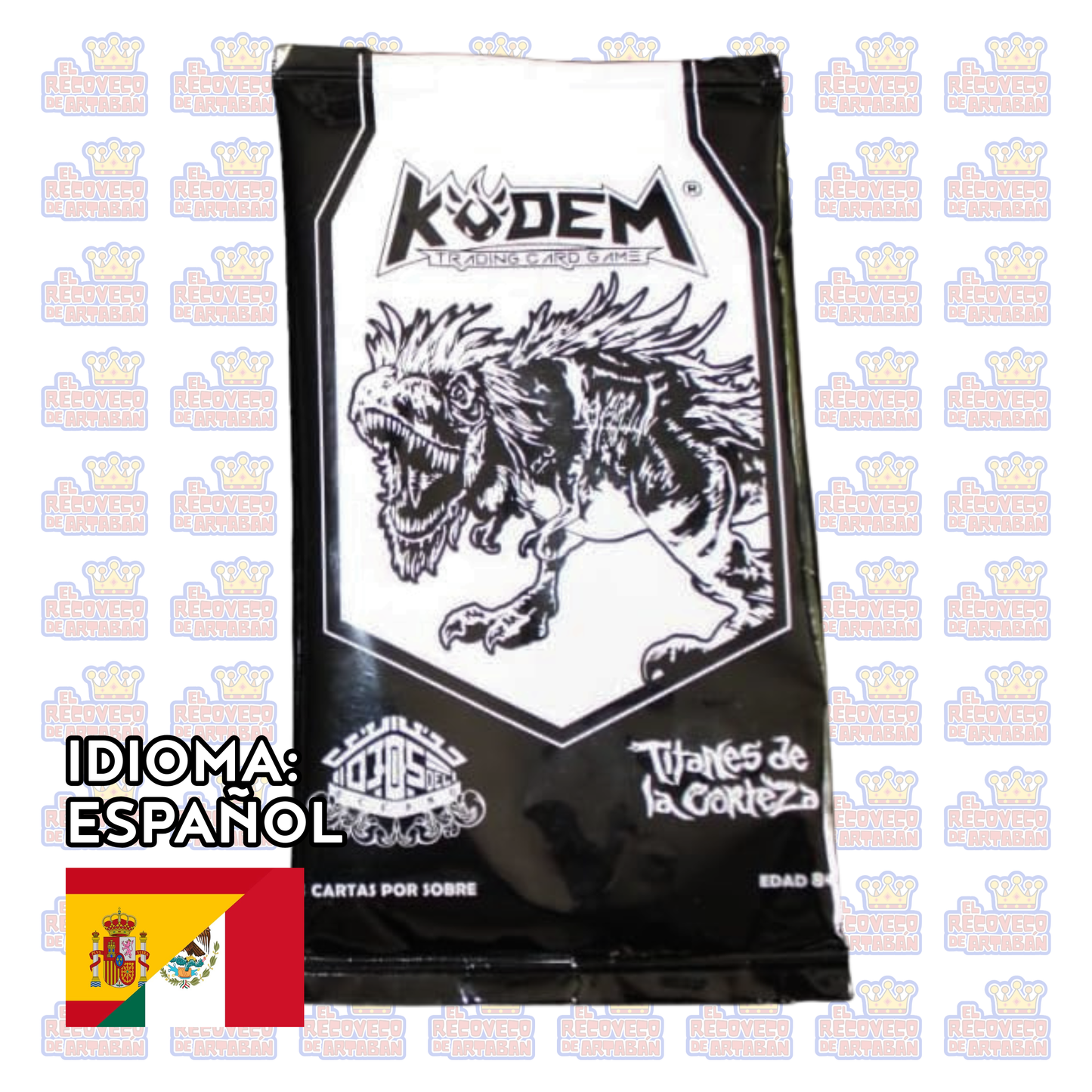 KÓDEM TCG – Titanes de la Corteza + Ojos del Océano (Booster Pack) [Español]