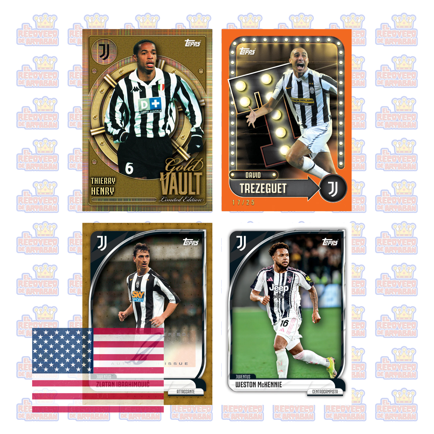 Topps Soccer Club Sets: Collector Tin – Juventus