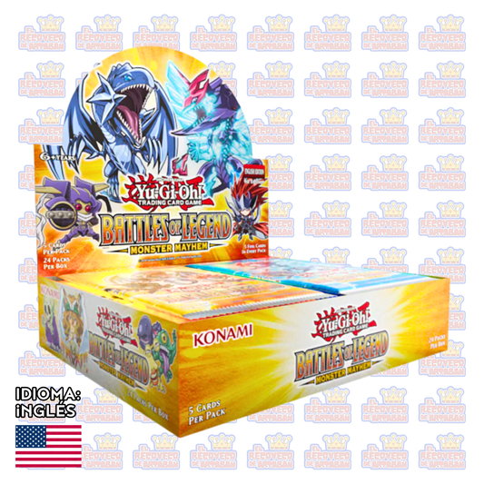Yu-Gi-Oh! TCG: Battles of Legend – Monster Mayhem Booster Box (24 Sobres)