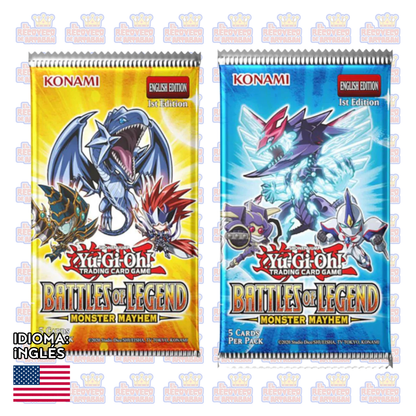 Yu-Gi-Oh! TCG: Battles of Legend – Monster Mayhem Booster Box (24 Sobres)