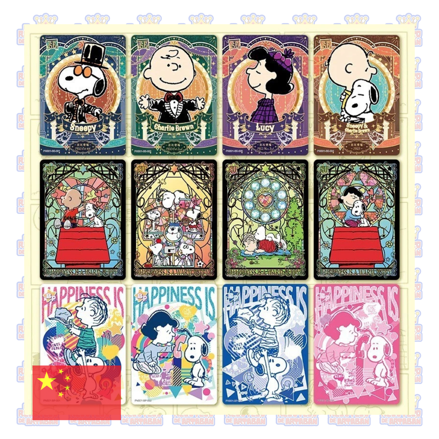 Sobre Individual - KAYOU Snoopy: Peanuts Collection Card – Peanuts Pack Wave 1
