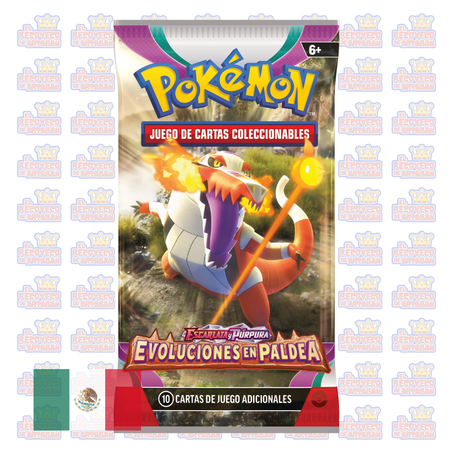 Sobre Individual - Pokémon TCG: Escarlata y Púrpura – Evoluciones en Paldea | En Español