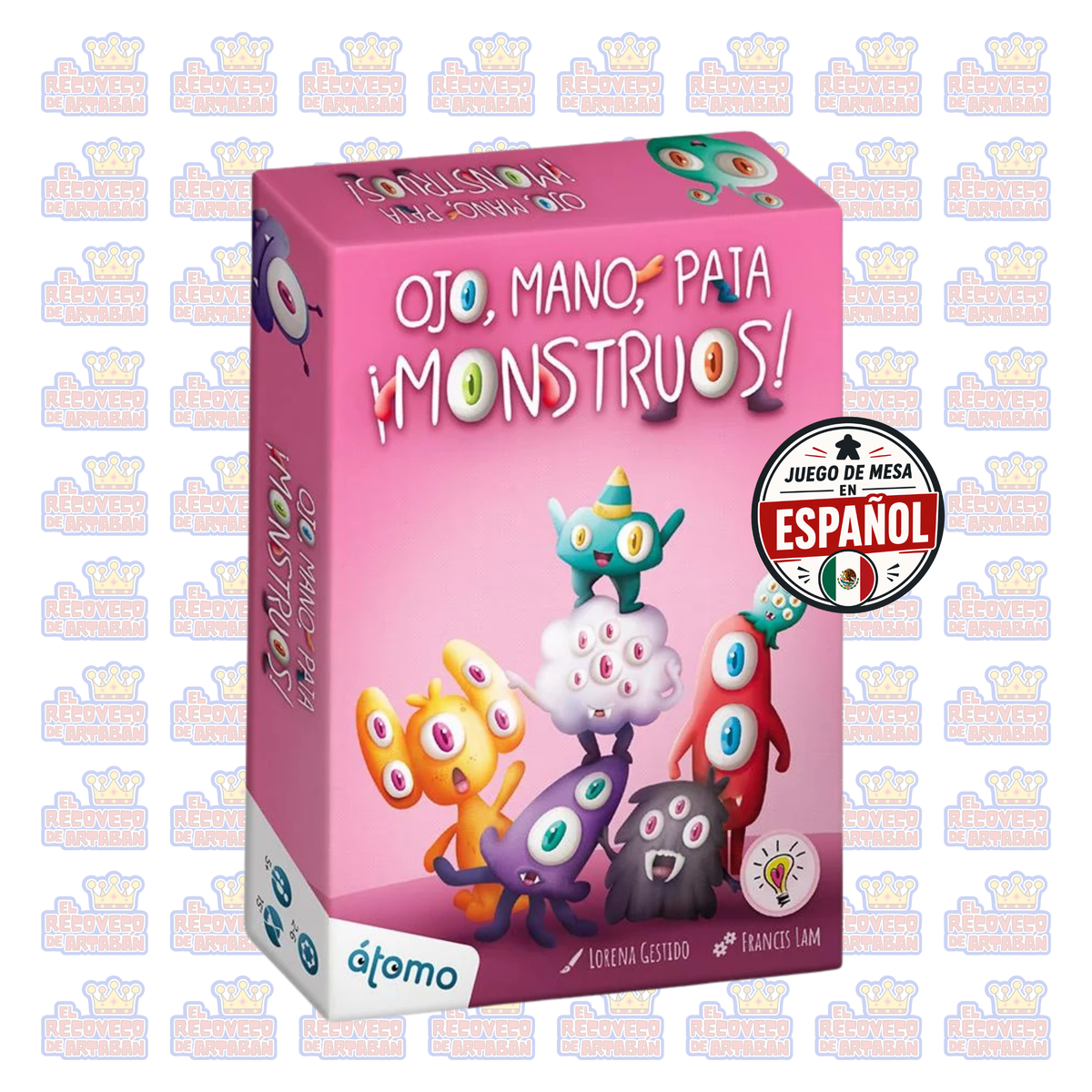 OJO MANO PATA ¡MONSTRUOS! – Juego de Mesa