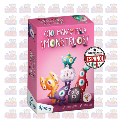OJO MANO PATA ¡MONSTRUOS! – Juego de Mesa