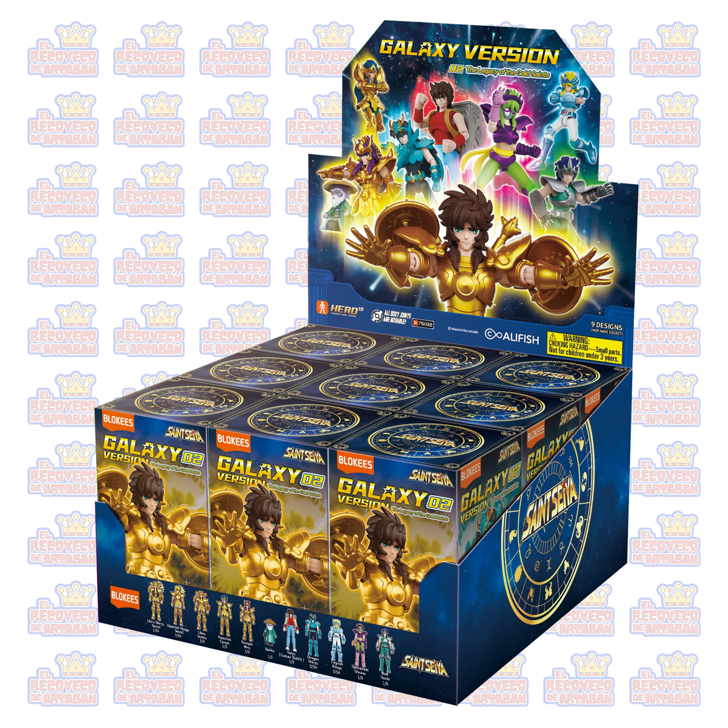 Blokees Saint Seiya Galaxy Series 02: The Legacy – Caja Individual Aleatoria