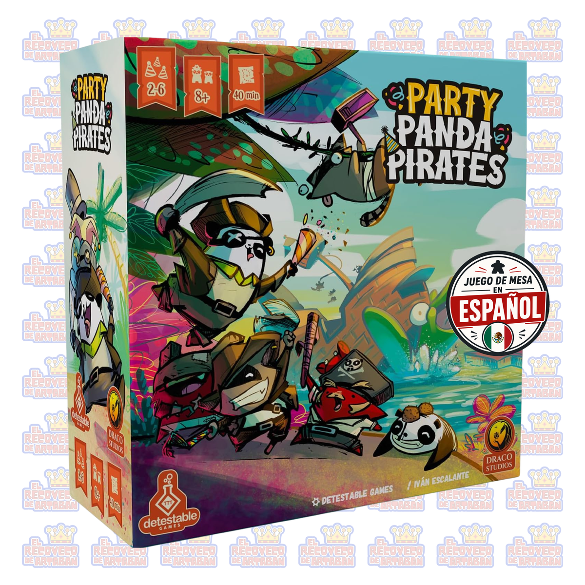 Party Panda Pirates – Juego de Mesa