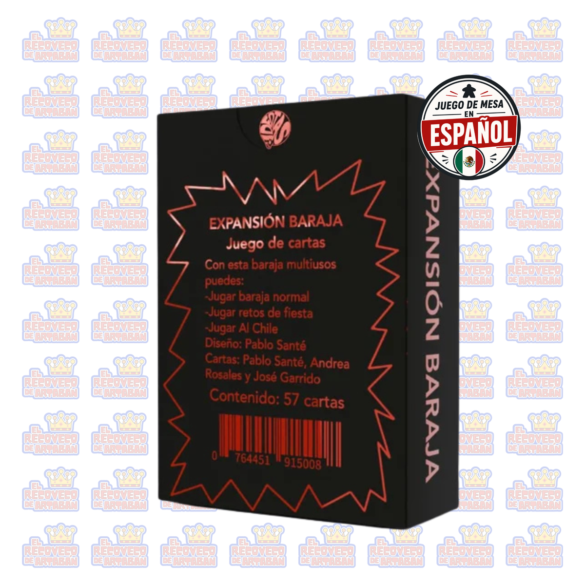 Expansión Baraja Al Chile - Juego de Mesa