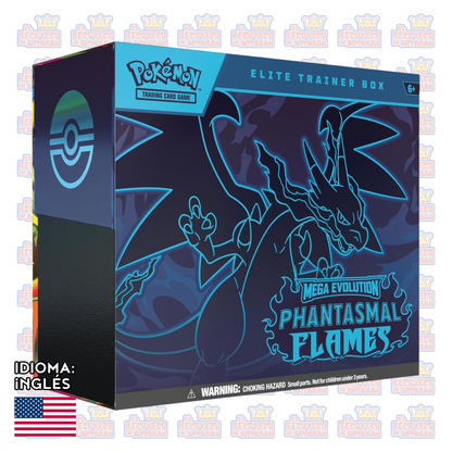 Pokémon TCG Mega Evolucuines 2: Phantasmal Flames – Elite Trainer Box en Inglés