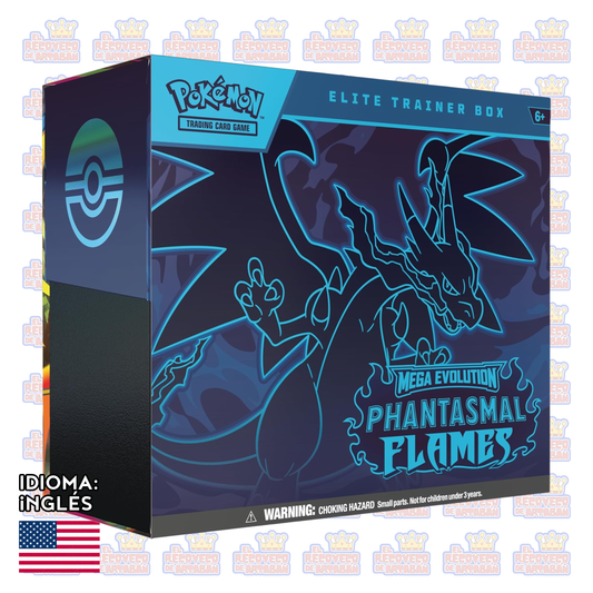 Pokémon TCG Mega Evolucuines 2: Phantasmal Flames – Elite Trainer Box en Inglés