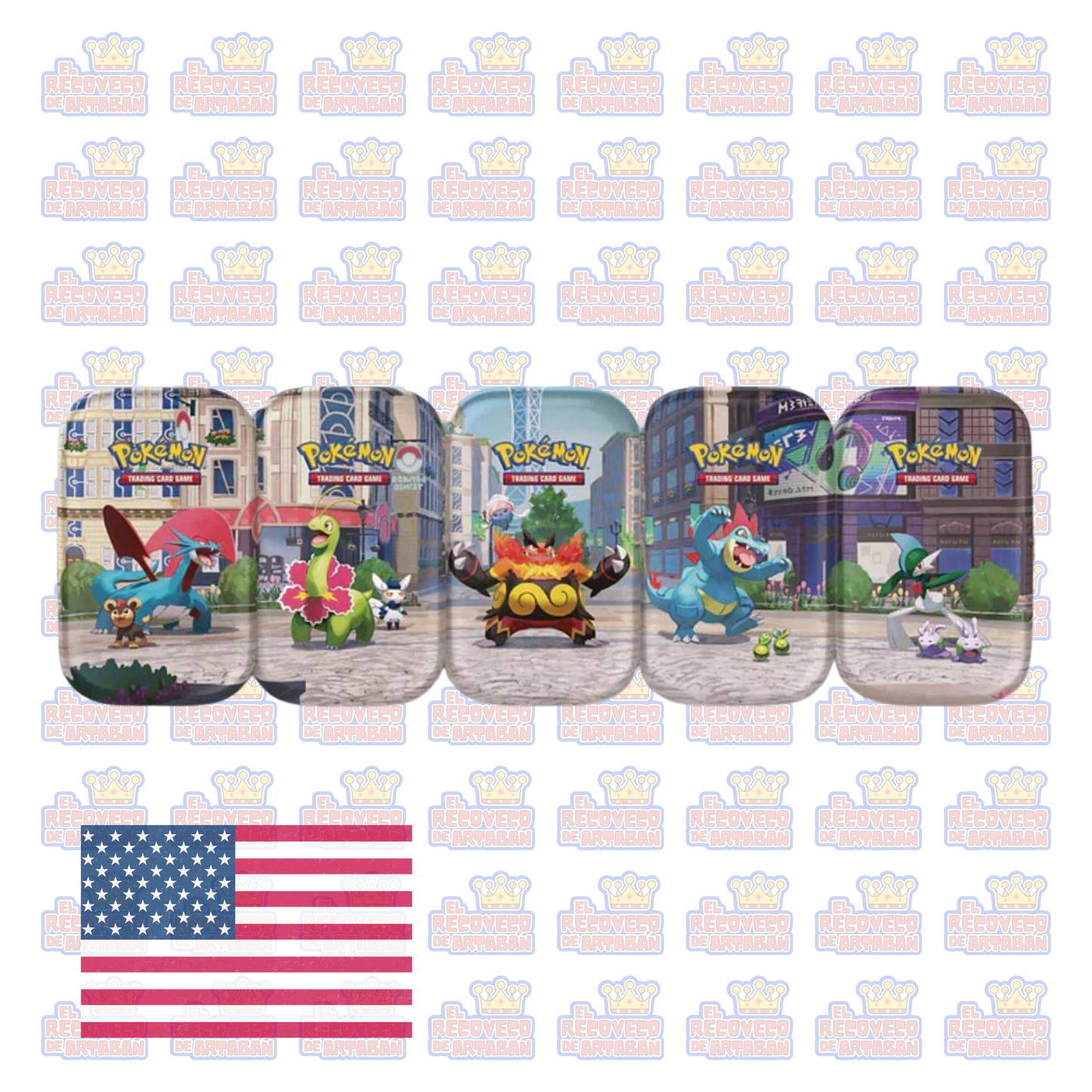 Pokémon TCG: Lumiose City Mini Tin (En inglés)