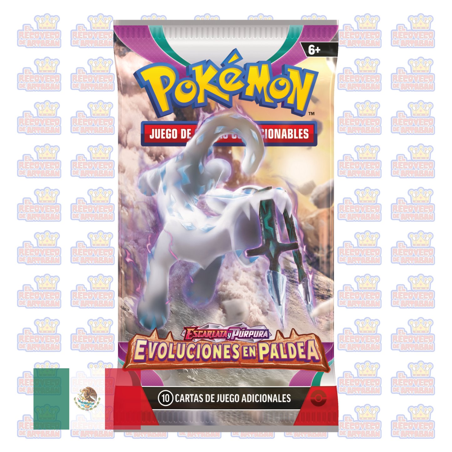 Sobre Individual - Pokémon TCG: Escarlata y Púrpura – Evoluciones en Paldea | En Español