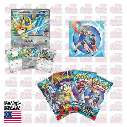 Pokemon TCG: Hop y Zacian Ex Box En Ingles