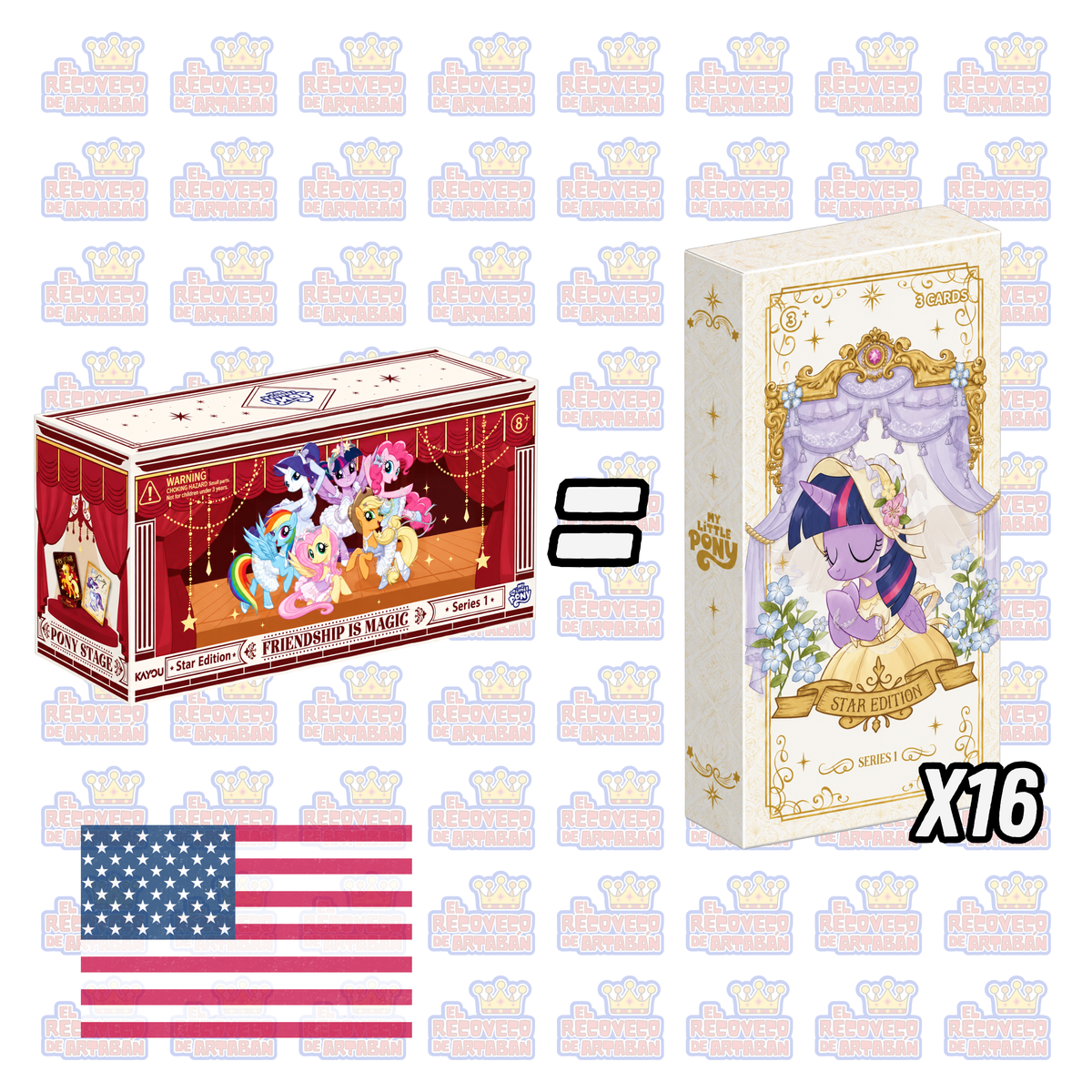 KAYOU My Little Pony Friendship Eternal Cards Series 1 | En Inglés