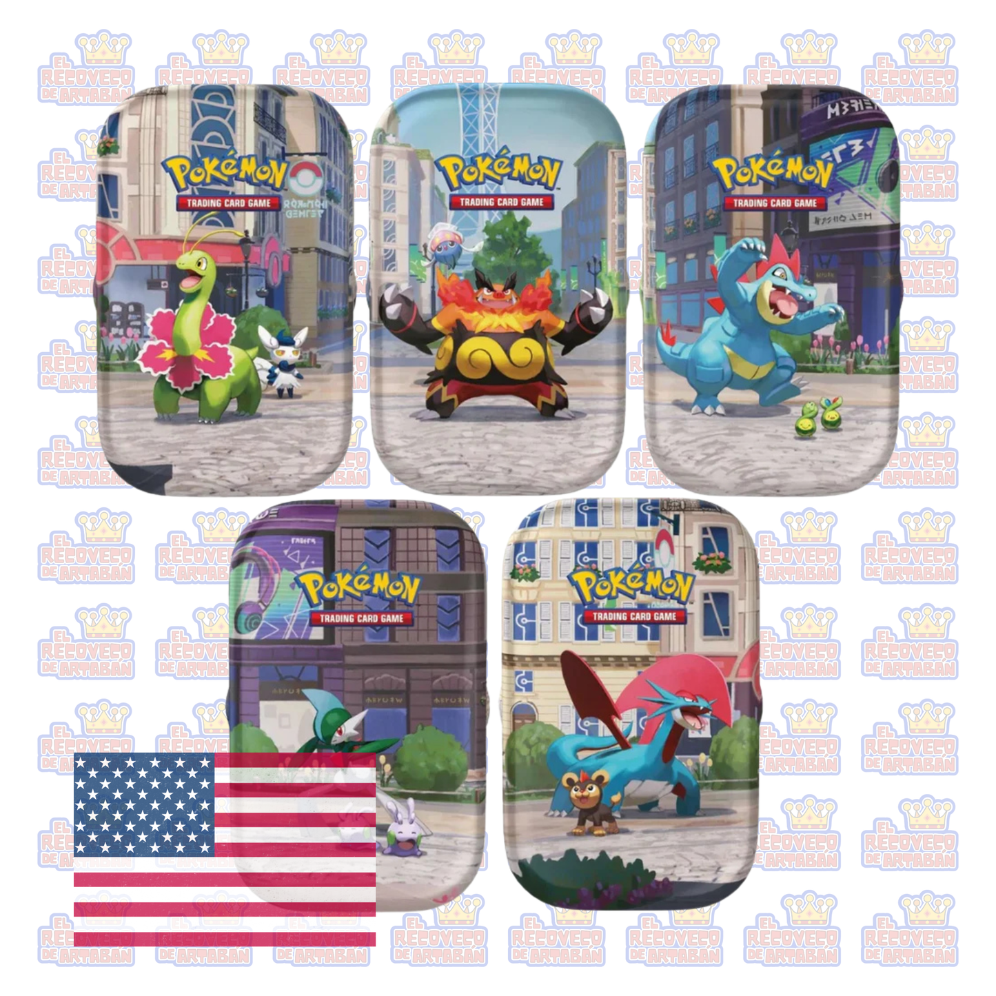 Pokémon TCG: Lumiose City Mini Tin (En inglés)