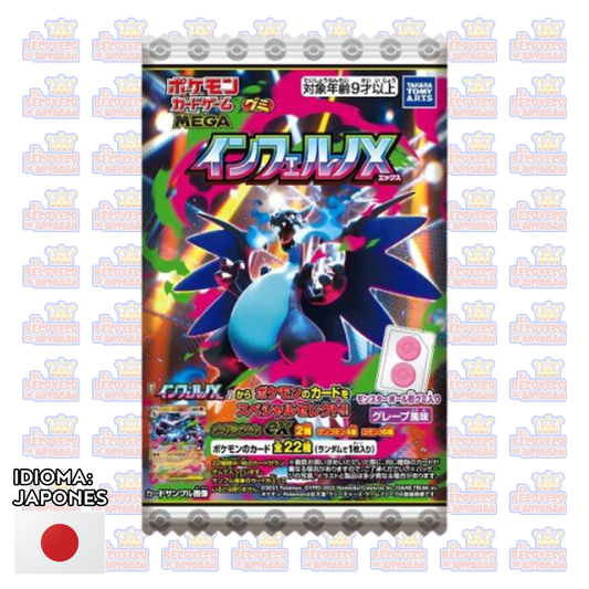 Gomitas Coleccionables de Cartas Pokémon – Inferno X (Takara Tomy A.R.T.S.)