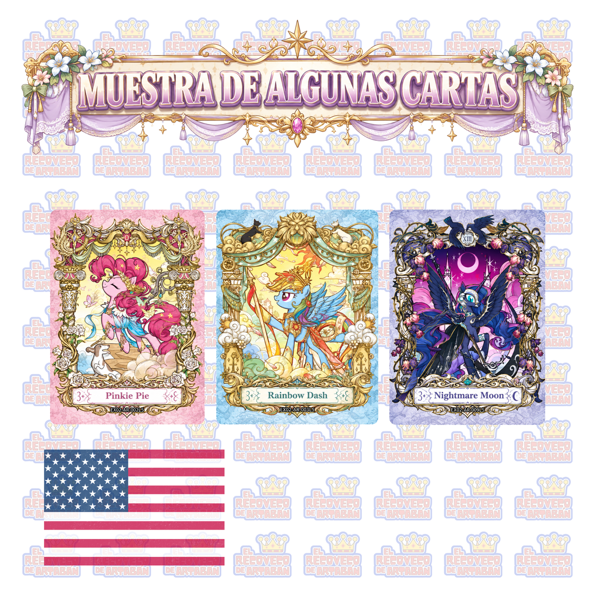 KAYOU My Little Pony Friendship Eternal Cards Series 1 | En Inglés