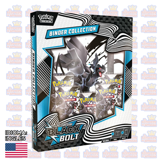 Pokémon TCG : Black Bolt Binder Collection (Carpeta en Inglés)