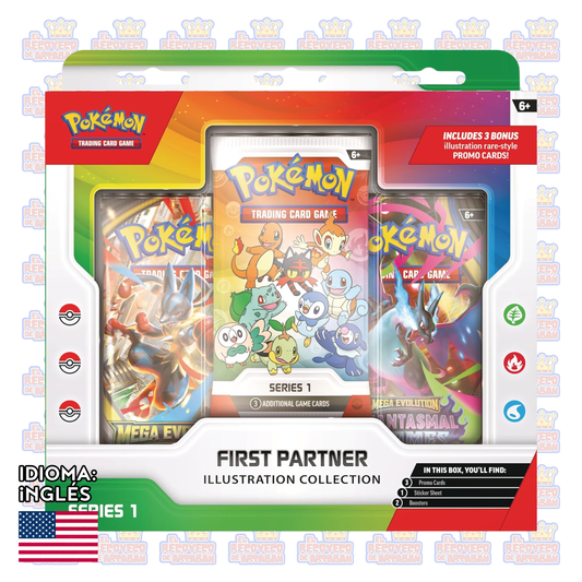 Pokémon TCG: First Partner Illustration Collection — Series 1 En Inglés