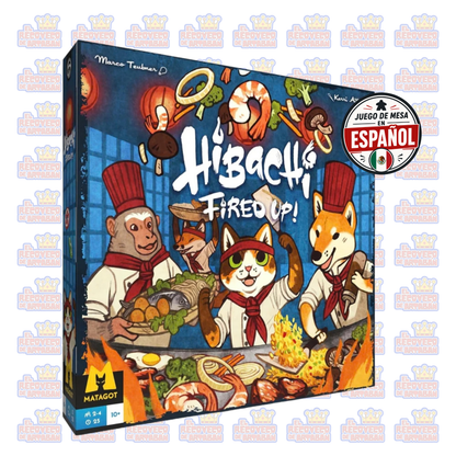 Hibachi: ¡A Fuego! - Juego de Mesa