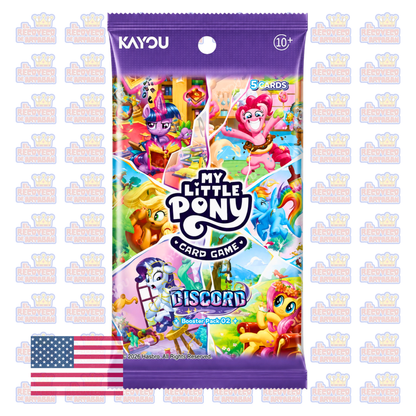 Sobre Individual - KAYOU My Little Pony Trading Card Game – ¡¡¡Discord!!! | En Inglés