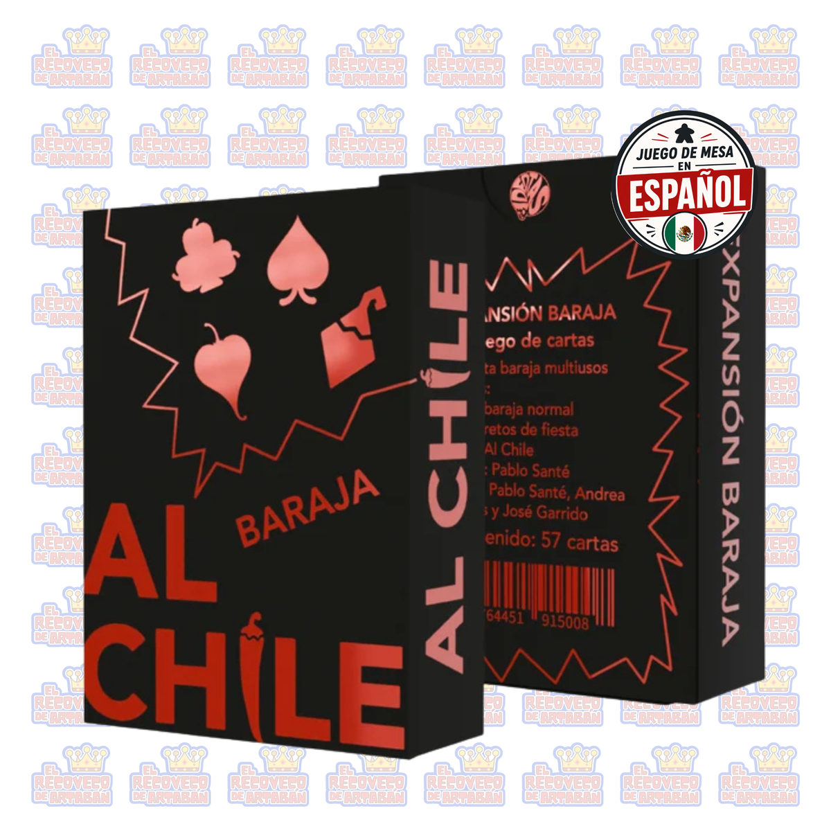 Expansión Baraja Al Chile - Juego de Mesa