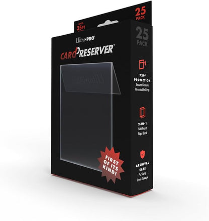 Ultra Pro CardPreserver – Paquete de 25 Fundas Protectoras Transparentes para Tarjetas Coleccionables