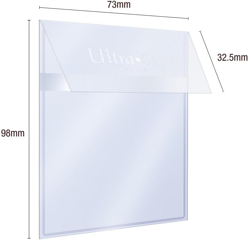 Ultra Pro CardPreserver – Paquete de 25 Fundas Protectoras Transparentes para Tarjetas Coleccionables